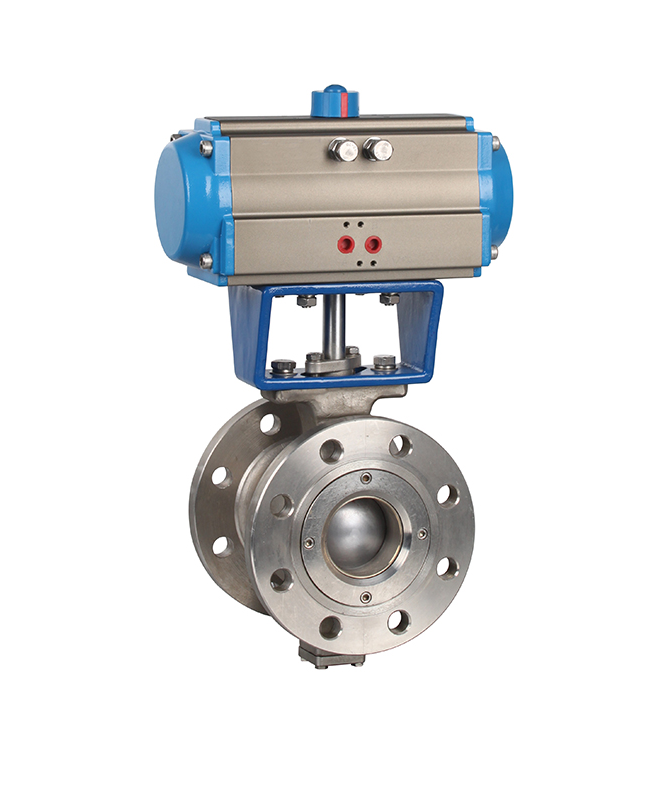 氣動(dòng)V型球閥