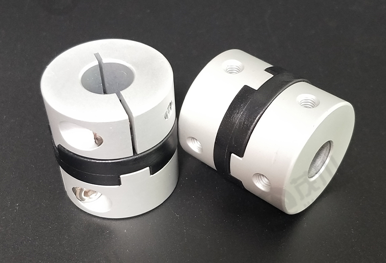 夾緊十字滑塊聯(lián)軸器頂絲編碼器鋁合金聯(lián)軸器絲桿伺服電機連軸器