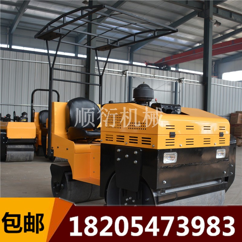 小型駕駛型壓路機(jī) 座駕式夯實(shí)壓路機(jī)