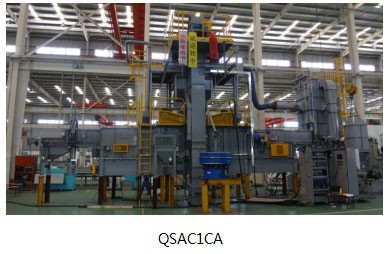 青島新東通過式拋丸機