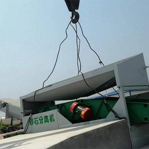 開封混凝土砂石分離機工程案例
