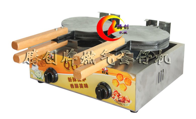 新興小吃qq雞蛋餅機(jī),香港雞蛋仔機(jī)做法配方