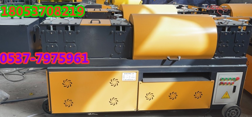 腳手架調直除銹噴漆一體機   圓管調直除銹噴漆一體機   圓管調直修復一體機