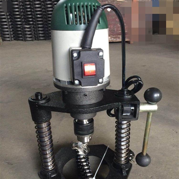 114D型電動(dòng)鏈條式開孔機(jī) 鍍鋅管鋁合金開孔機(jī)  消防管鋼管打孔機(jī)