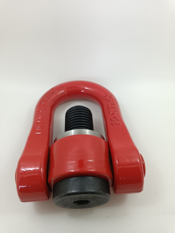萬向旋轉(zhuǎn)吊環(huán)M24載重4.5噸U型360度吊耳特爾姆吊裝旋轉(zhuǎn)吊環(huán)