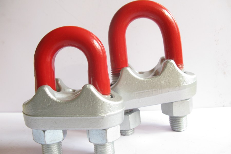 鋼絲繩卡子卡頭 重型夾子U型絲卡箍 鐵人機(jī)械國標(biāo)