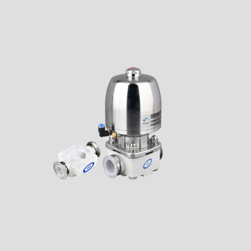 偉恒 不銹鋼氣動頭襯氟隔膜閥