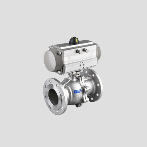 偉恒 精細(xì)化工氣動(dòng)法蘭球閥