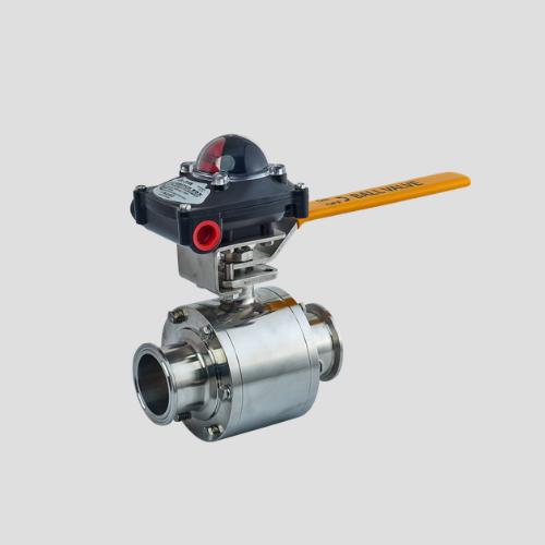 偉恒 手動(dòng)210信號(hào)反饋器鍛件直通卡盤(pán)球閥