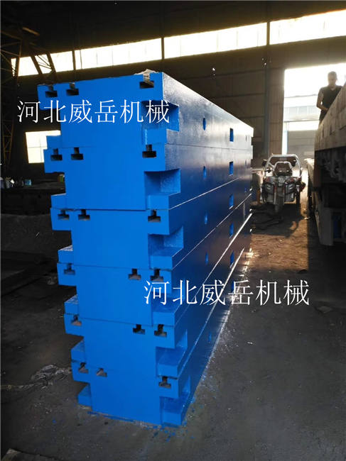 泊頭鑄造之鄉(xiāng)鑄鐵平臺(tái)定制T型槽加厚鑄鐵試驗(yàn)平臺(tái)面板厚60