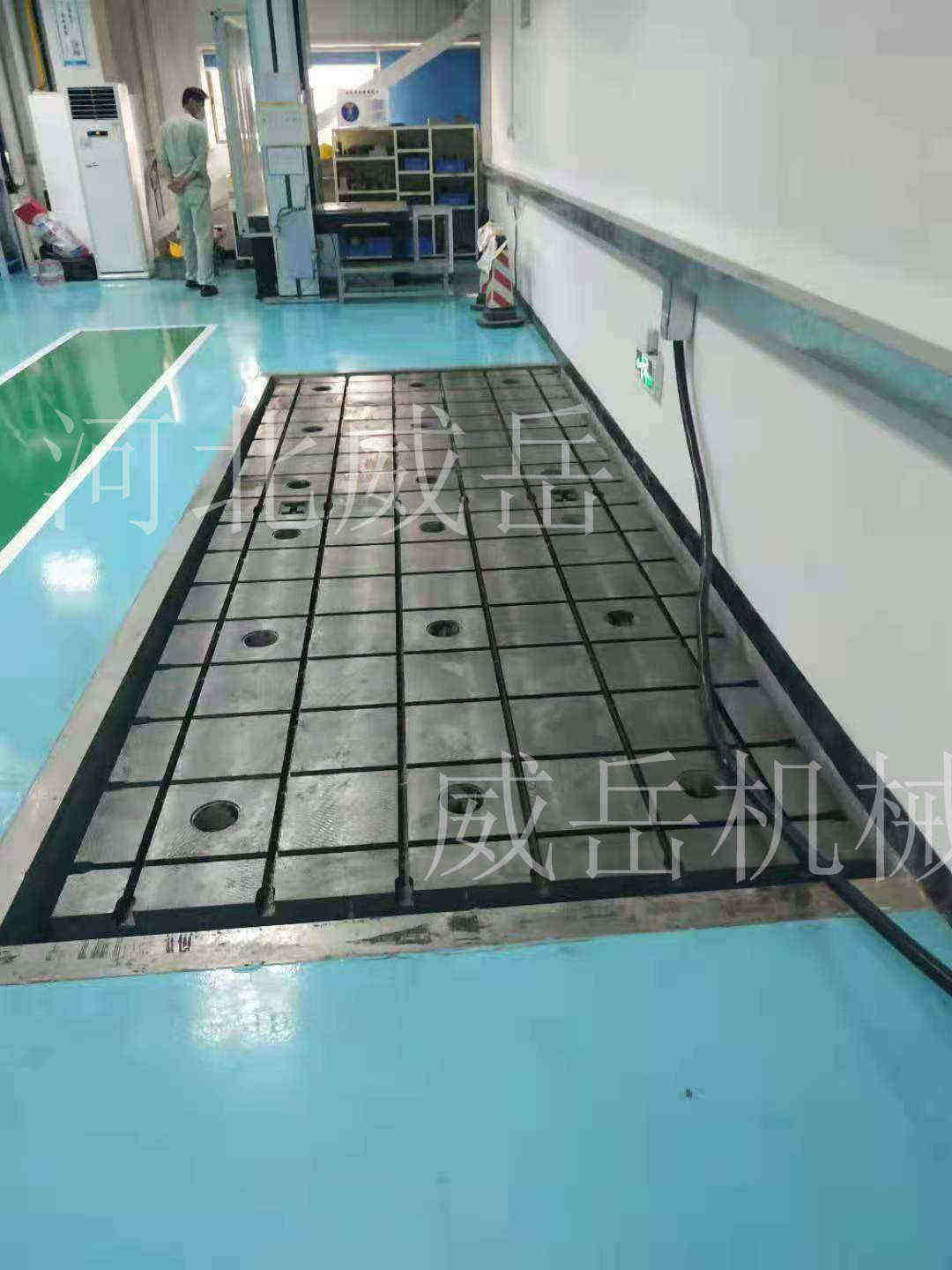 專業(yè)生產鑄鐵平臺各種型號 熱處理T型槽試驗平臺噸位價