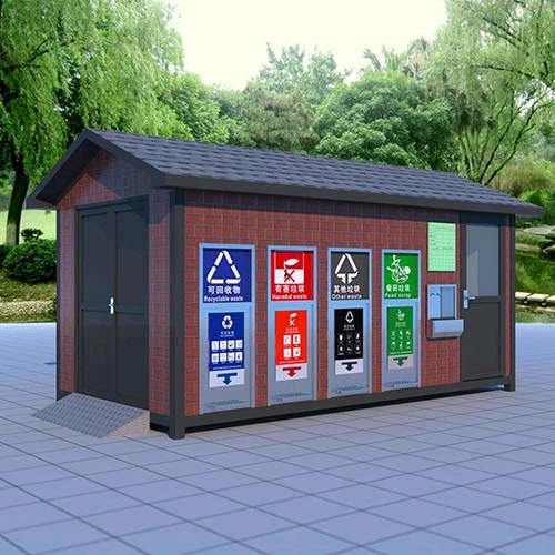 智能分類垃圾桶 智能垃圾箱 分類垃圾房廠家