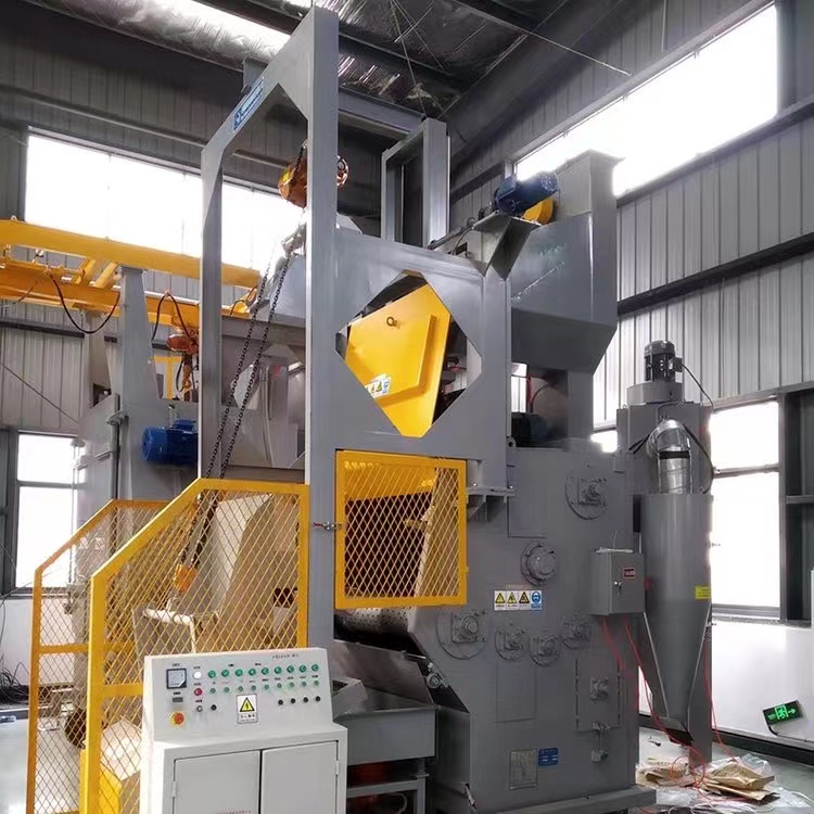 無錫泰源QPL300SL自動上下料履帶拋丸機