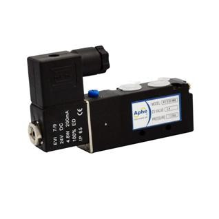 電磁閥二位五通4V310-08B板接式氣源G1/4