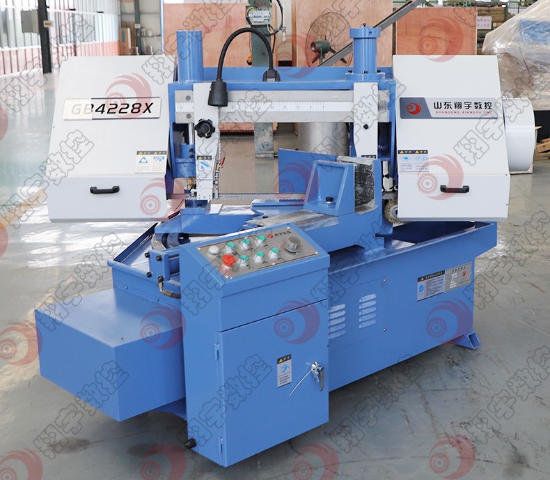 【山東翔宇數(shù)控】GB4228X可調(diào)角度金屬帶鋸床 現(xiàn)貨直供