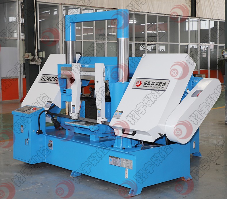 45度半自動臥式鋸床4250 翔宇機床源頭廠家