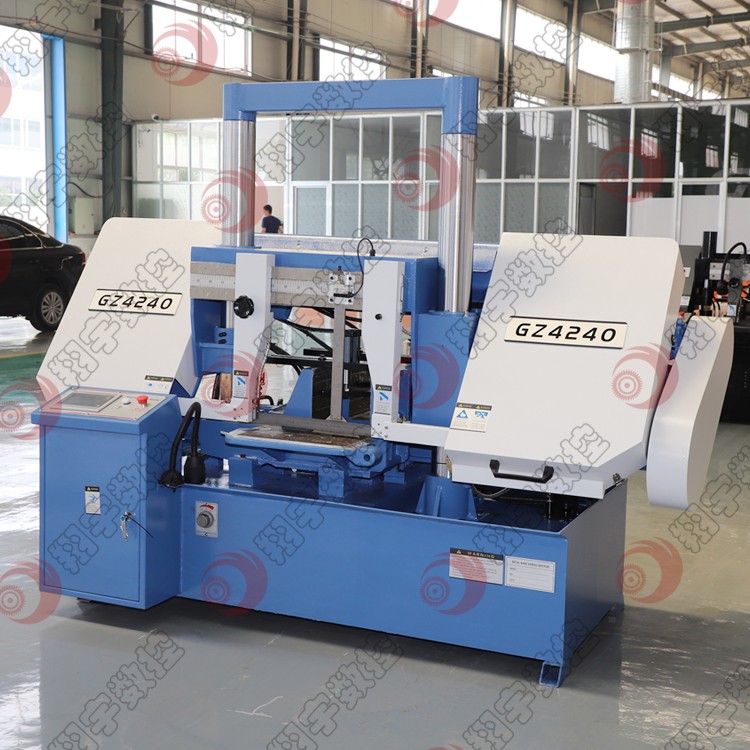 翔宇 數(shù)控金屬帶鋸床4240 雙立柱金屬帶鋸床 自動(dòng)鋸床