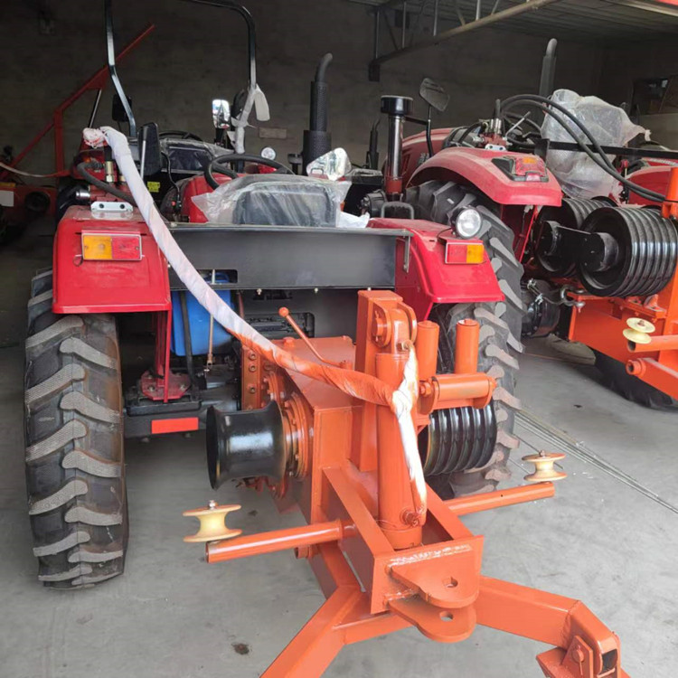大功率收線機15噸拖拉機絞磨 放線施工拉纜四輪絞磨機