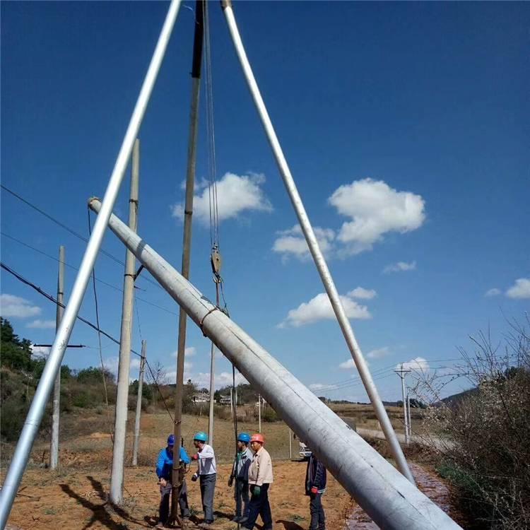 格構(gòu)式鋁合金獨(dú)角抱桿 立電桿拔桿
