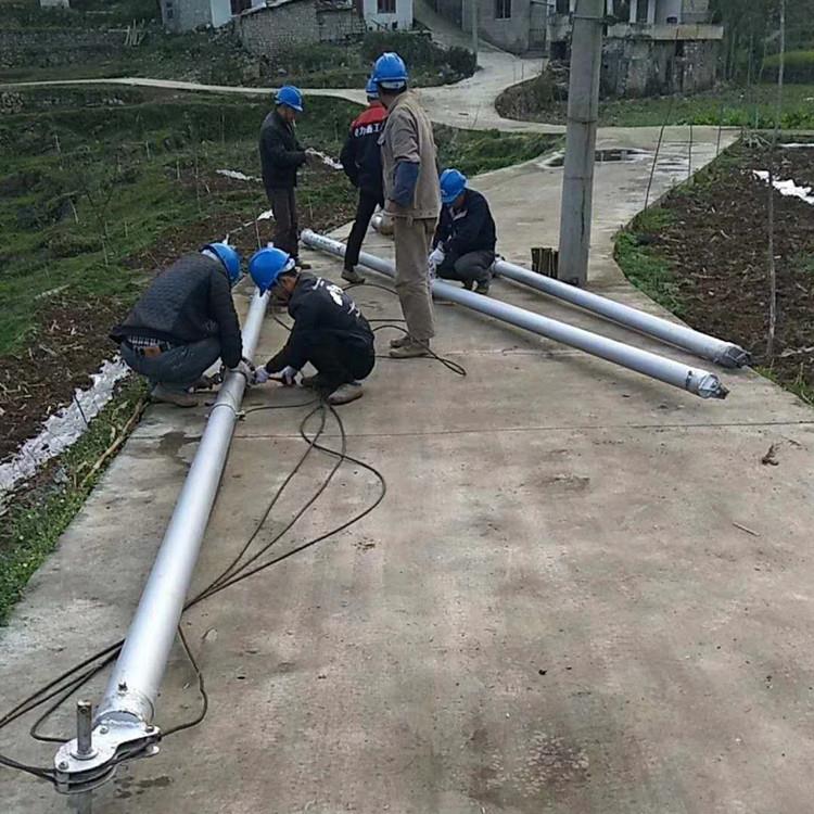 人字扒桿 鋁合金管式桿塔人字型抱桿