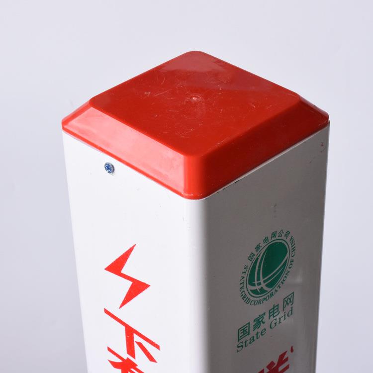 地下有電纜警示樁 PVC標(biāo)牌標(biāo)識(shí)樁