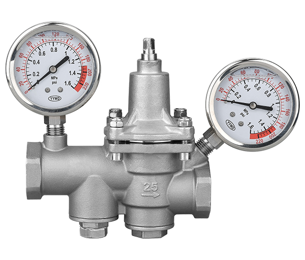 廠家供應(yīng)西格瑪Y11膜片式蒸汽減壓閥帶過濾器雙表