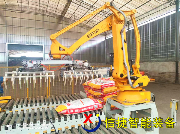 在浙江瀝青材料生產(chǎn)領(lǐng)域，碼垛機器人特點