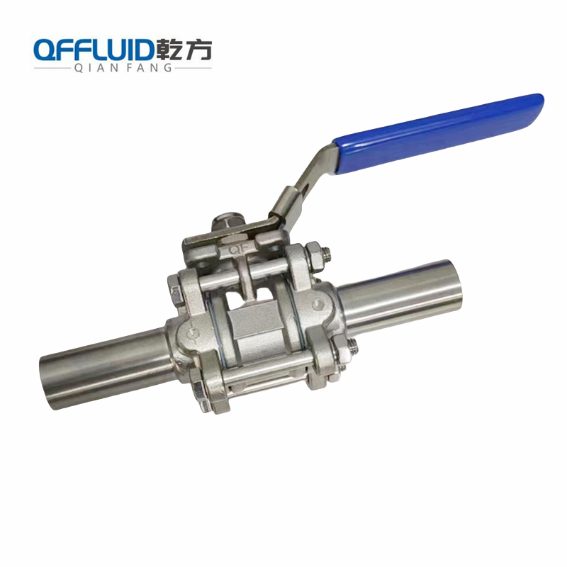 304/316L不銹鋼自動焊加長球閥，衛(wèi)生級BA球閥