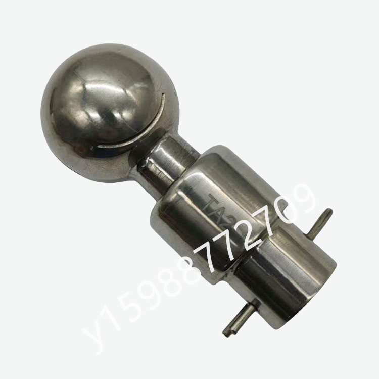 不銹鋼/2205/2507/哈氏合金C276/C22/C4/鈦材TA2旋轉(zhuǎn)清洗球