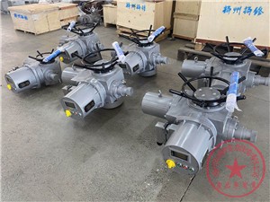 揚(yáng)州智能型電動(dòng)執(zhí)行器F-DZW30扭矩300NM