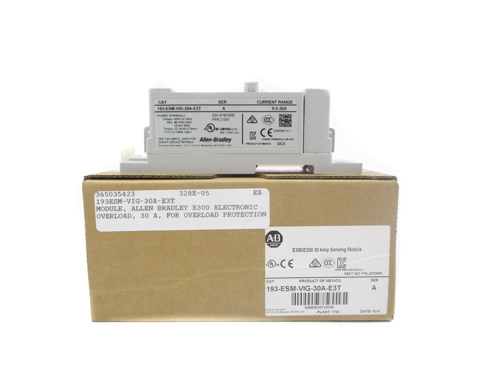 AB羅克韋爾1747-KY1變頻器傳感器