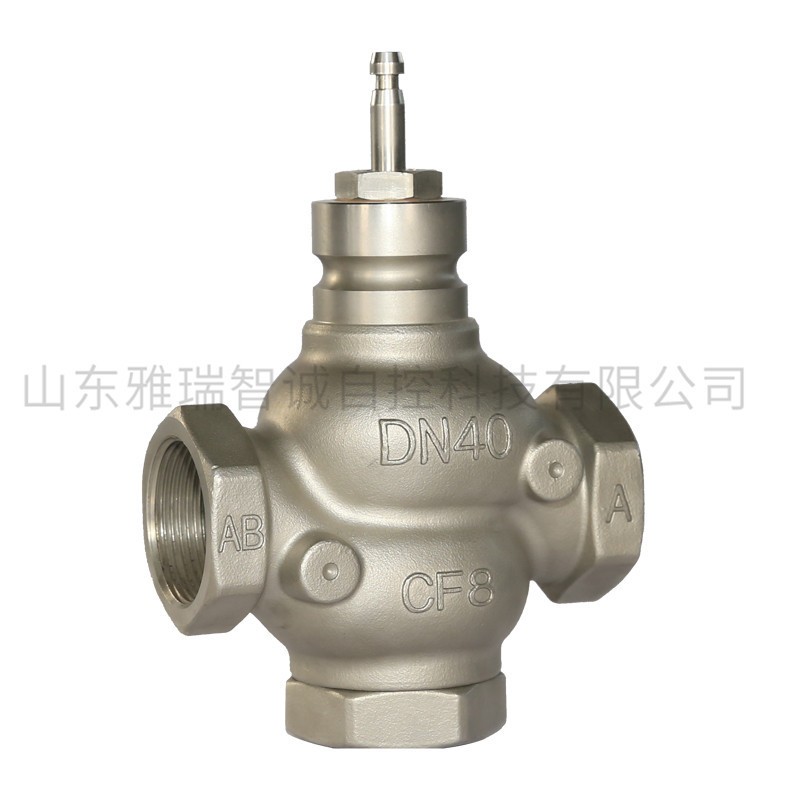 外觀精美質(zhì)量耐用不銹鋼絲扣電動(dòng)調(diào)節(jié)閥溫控閥