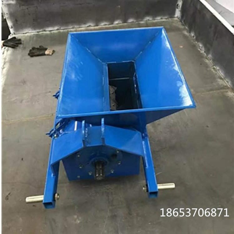 水稻育秧土壤打碎機 土塊粉土機移動式泥土打粉機 農用泥土粉碎機