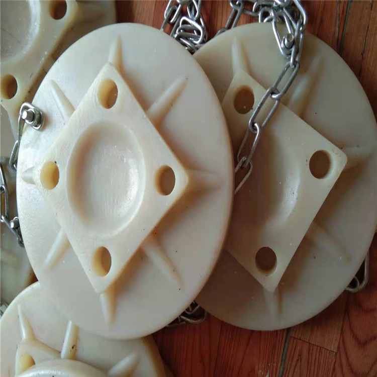 礦用300型號尼龍柱鞋 主打是圓形均勻分散壓力 靈活支撐