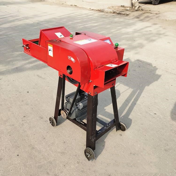 麥秸牧草輸送帶鍘草機(jī) 鍘草粉碎機(jī) 多功能鍘草機(jī)