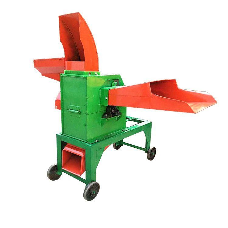 多功能青儲(chǔ)切草粉碎機(jī) 羊飼料揉絲機(jī) 干濕秸稈鍘草揉絲機(jī)