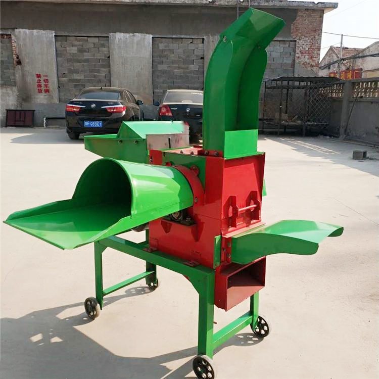 高粱玉米秸稈揉絲機(jī) 飼養(yǎng)場(chǎng)干濕兩用鍘草粉碎機(jī) 秸稈鍘草揉絲機(jī)