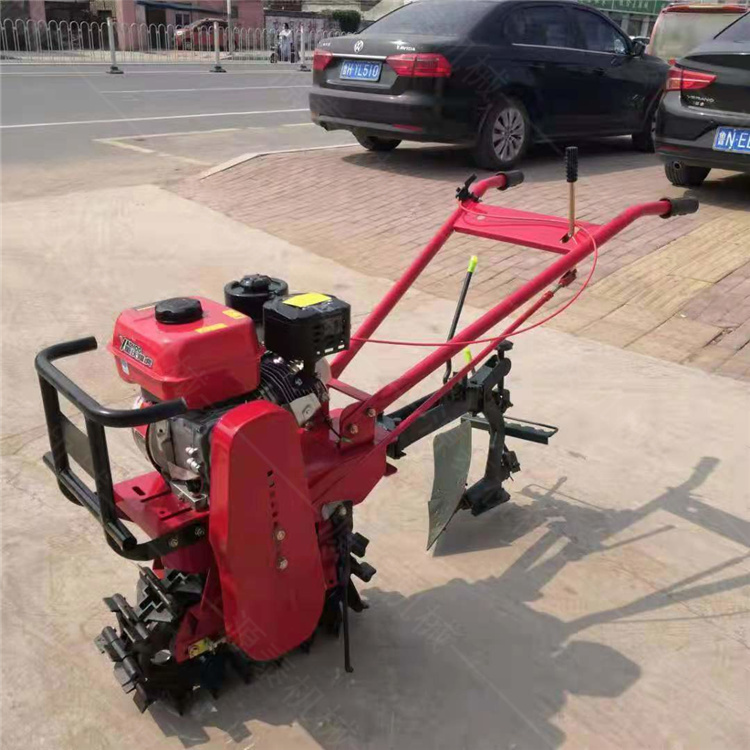 熱銷多用途鏈軌微耕機 小型手扶微耕機 柴油啟動犁地機