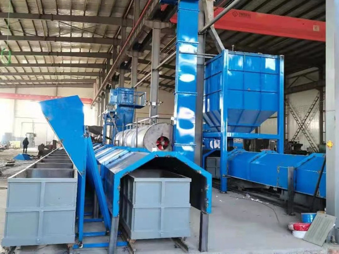 裕騰定制 砂處理鑄造流水線 鑄造流水線 樹脂砂鑄造生產(chǎn)線