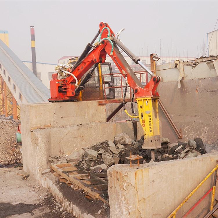 元征行固定式機(jī)械破碎站