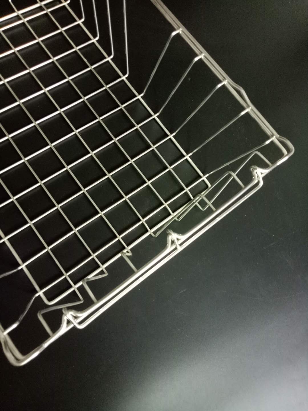 不銹鋼標(biāo)準(zhǔn)籃 打包運(yùn)輸籃筐 供應(yīng)室打包籃