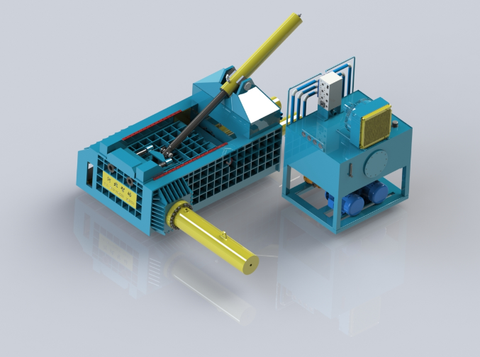 金屬壓塊機(jī) 側(cè)推包式 液壓傳動(dòng) 節(jié)省人工