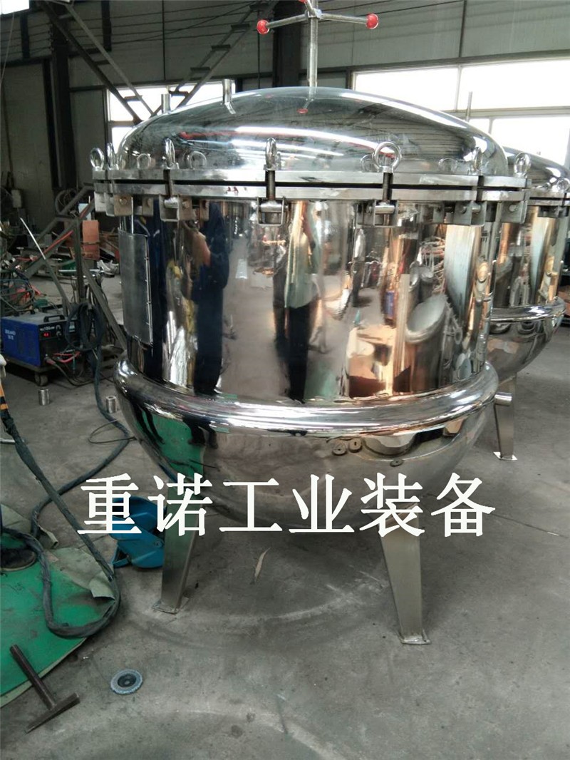 燃氣可傾攪拌夾層鍋_火鍋料炒料機_大型夾層鍋