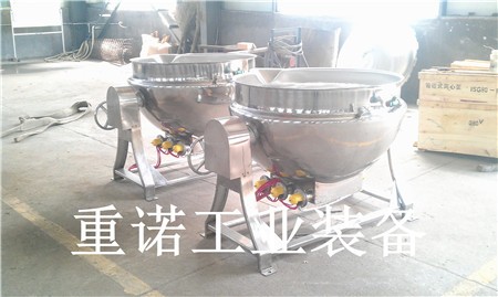 可傾式炒鍋-蒸汽夾層鍋參數(shù)-菏澤夾層鍋