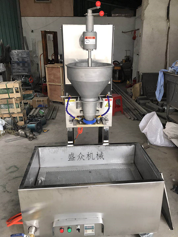 全自動實心丸子機 魚肉丸子機魚丸生產(chǎn)線設備