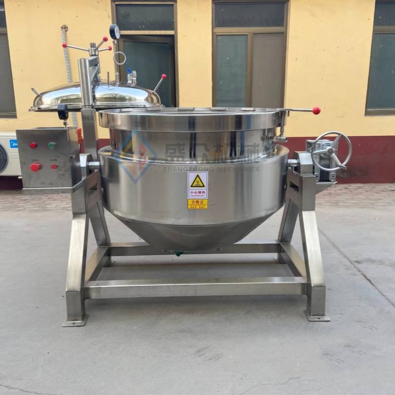 全自動粽子蒸煮鍋 玉米粽子蒸煮鍋五谷雜糧豆類高壓蒸煮鍋廠家