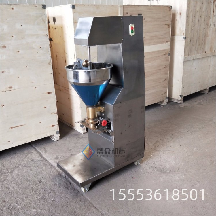 墨魚丸子機 變頻丸子成型機 雞肉豬肉丸加工機器