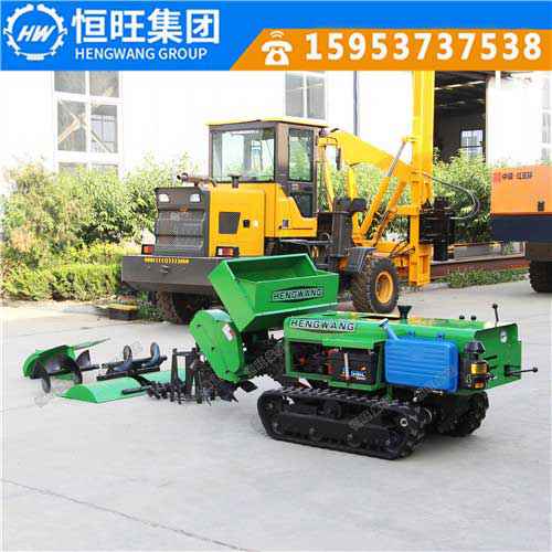 恒旺集團果園管理機旋耕機履帶耕地機