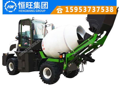 廠家直銷多種型號自動上料車 恒旺集團自動上料車 小型攪拌車