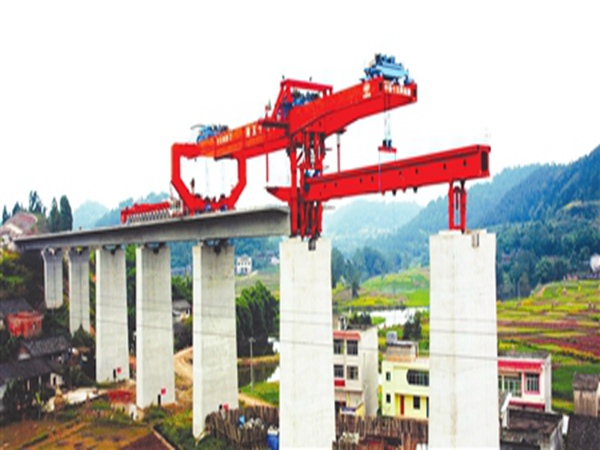 湖南邵陽架橋機出租200噸箱梁自平衡架橋機